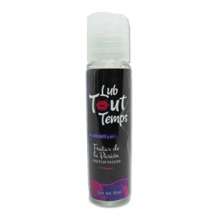 Gel 4 en 1 sabor frutas de la pasión  lub temps 30 ml