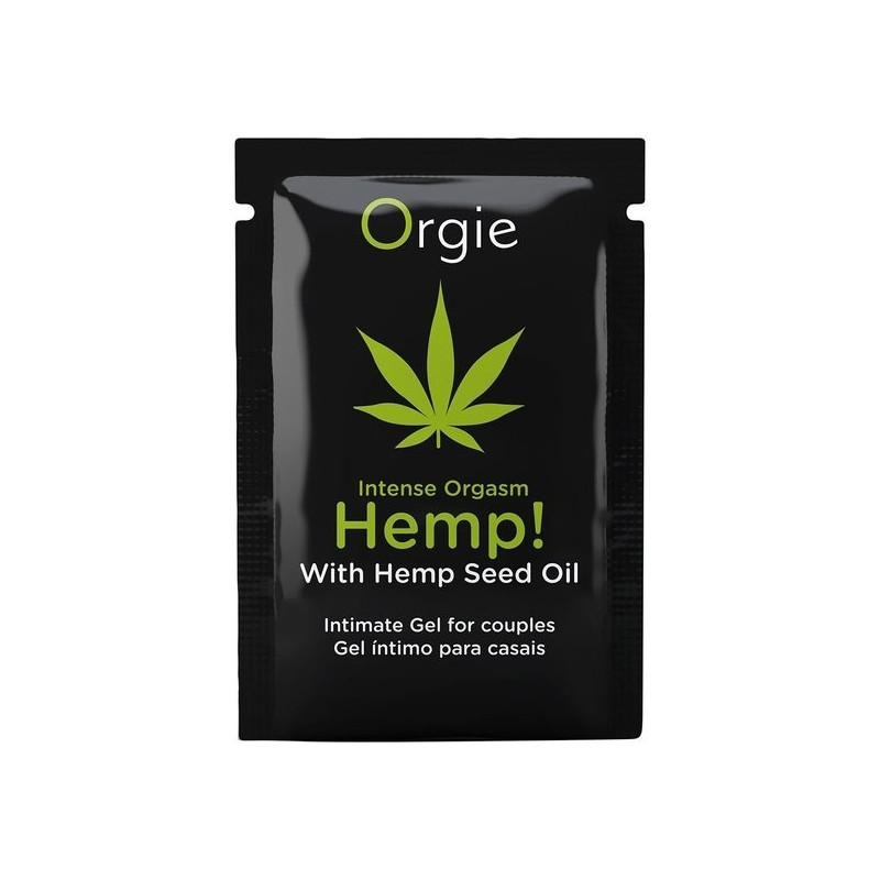 SACHET HEMP ORGIE  VIBRADOR LIQUIDO SOBRE