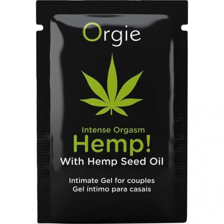 SACHET HEMP ORGIE  VIBRADOR LIQUIDO SOBRE