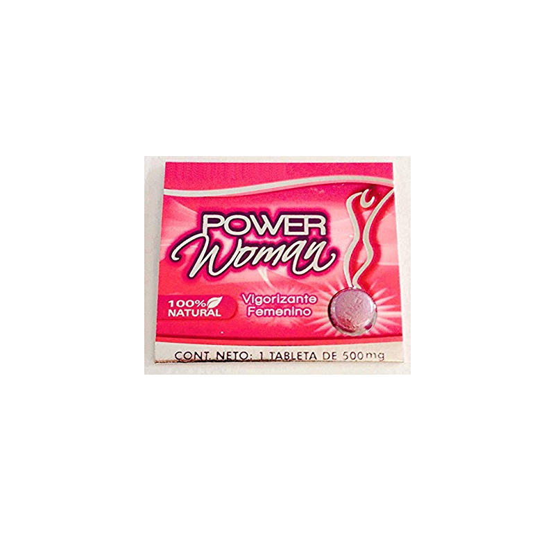 1 POWER WOMAN    500 MG SUPLEMENTO VIGORIZANTE  ESTIMULANTE