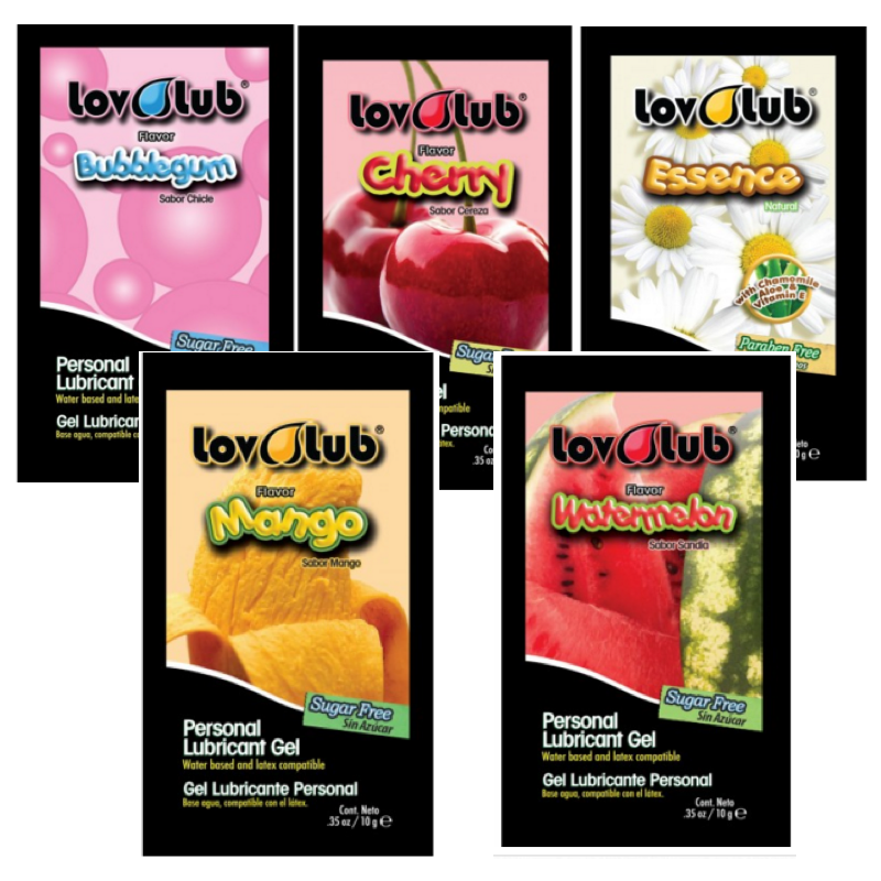 lov lub lubricante de sabor    varios  10 gr