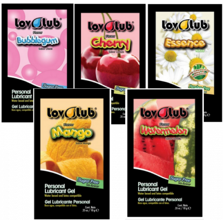 lov lub lubricante de sabor    varios  10 gr