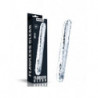 DILDO DOBLE CABEZA TRANSPARENTE 30.48 CM LARGO FLAWLESS  12"