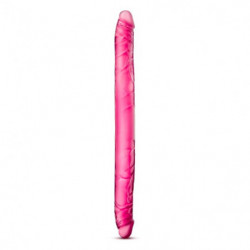 B Yours 18″ Double Dildo Pink