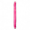 B Yours 18″ Double Dildo Pink
