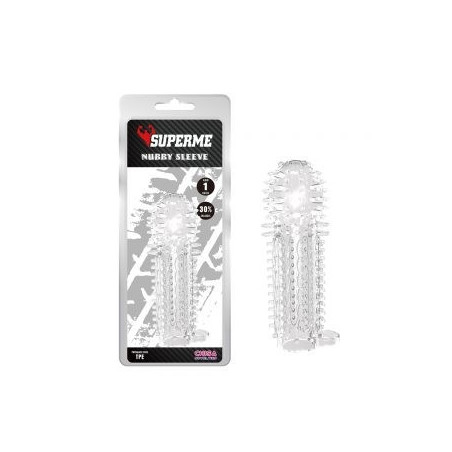 Nubby Sleeve Clear