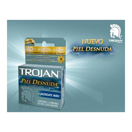 Trojan Piel desnuda caja con 3
